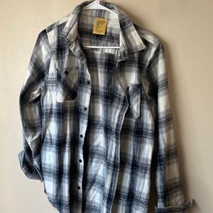 Black And White Flannel